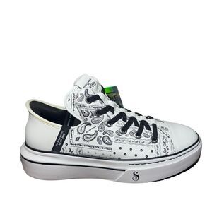 Women’s Skechers snoop one double G premium leather sneakers size 10 Men…